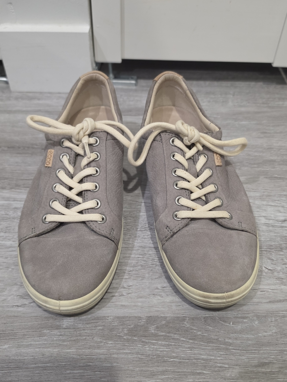ECCO Gray Suede Sneakers Sz. 7